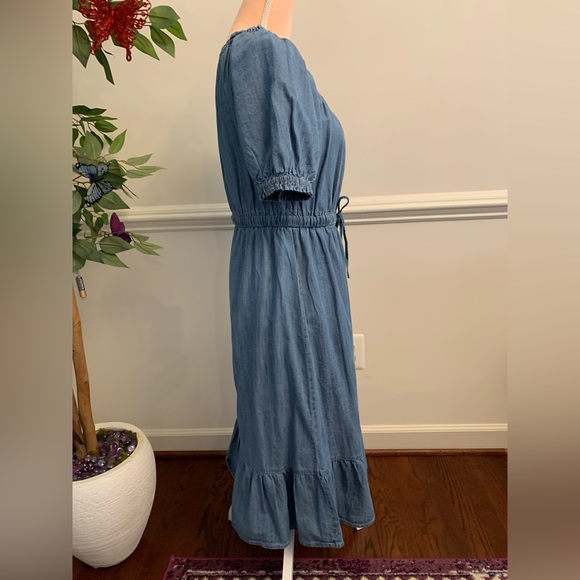 🦋Style and Co. denim dress size small - Picture 4 of 9
